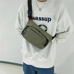 Fashion New Waist Bag Unisex Street Hip-hop Fanny Pack Chest Pack High Quality Nylon Belt Bag Female Designer Shoulder Bags
