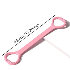 8-shaped Fitness Resistance Band Sports Workout Elastic Band Home Fitness Rubber Pull Rope Yoga Training Exercise Gym Equipment