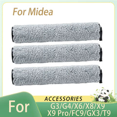 Brush For Midea X6/X8/G3/G4/X9/X9 Pro/FC9/GX3/T9 Replacement Spare Parts Wet Dry Vacuum Cleaner Roller Brush Accessories