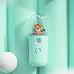 Mini 30mL Face Steamer USB Rechargeable Nano Facial Mister Beauty Portable Humidifier Diffuser Moisturizing Skin Care Tools