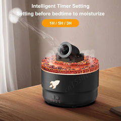 Artillery Fire Essential Oil Diffuser Aromatherapy Volcanic Crack Light Cannons Blast Humidifier Air Humidifier Aroma Humidifier