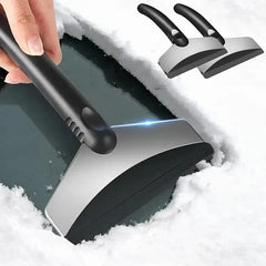 1/2Pcs Car Snow Shovel Winter Windshield Defrosting Ice Scraper Tool Stainless Steel Car Windshield Snow Remover Car Accessories