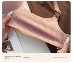 2024 New Push Up Bra for Small Chest Ultra Thick 6CM Padded No Steel Ring Comfortable & Sexy Lift Lingerie for Flat Chest Women