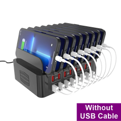 150W Universal Multi USB Fast Charger 16 Port 3.5A MAX Charging Station Stand For Ipad Iphone 14 13 Samsung S22 Xiaomi Tablet