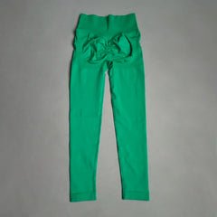 Women Yoga Leggings Hips Lifting Gym Leggings Seamless Sport Pants High Waist Fitness Leggings Bubble Butt Workout Running Pants