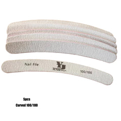 5/25Pcs/Lot Nail File Mix Color 80/100/150/180/240 Grit Professional Sandpaper Cuticle Remover Buffer Files Manicure Tool Set