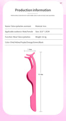 1 Pc False Eyelashes Tweezer Fake Eye Lash Applicator Makeup Tools Auxiliary Curler Mink Eyelashes Professional Tweezer Tools