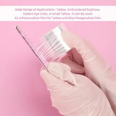 1 Roll Plastic Wrap Cover Preservative Film for Permanent Makeup Tattoo Eyebrow Clear Wrap Film Eyebrow Tattoo Accessories