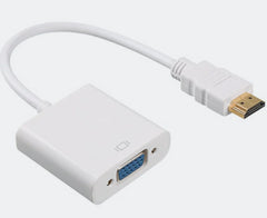 HDMI to VGA Adapter Cable For Projector DTV TV HDVD Laptop DP Male to VGA Female Converter Adapter Cable