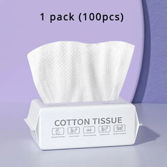 Soft Cotton Towel Disposable Face Towel Towels Bathroom Accessories Dry Rags for Washing and Drying Face Towels 50/100Pcs Home