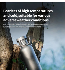 600ml 750ml Titanium Water Bottle Outdoor Camping Supplies Tourism Sports Cycling Hiking Camping Water Bottle
