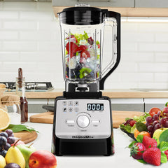 BioloMix Professional Blender Smoothie Mixer with 2L BPA Free Pitcher, Smart Timer And Pre-programed Peak 2200W Power Mixer