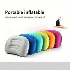 Camping Pillow with Ultralight Inflatable Pillow for Neck Lumbar Support Upgrade Backpacking Pillow