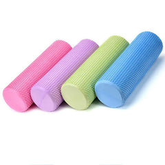 18in/45CM Yoga Foam Roller High-density EVA Muscle Roller Column Self Massage Tool for Pilates Yoga Fitness Gym Equipment