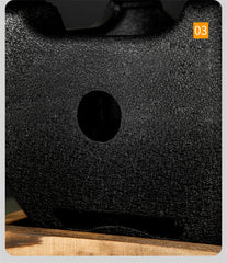 Aluminum alloy tea cooker Small oven Korean style cast iron barbecue dish portable grill korean bbq Japanese charcoal grill