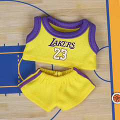 Labubu Lakers Basketball Outfit
