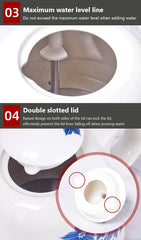 1.5L Electric Ceramic Kettle Water Boiler Water Heating Device Teapot Porcelain Kettle Automatic Power Off 220V Anti-dry burning