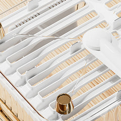 Dish Drying Rack Bowl Plate Storage Dish Drainer Rack with Drainboard for Kitchen Counter and Sink