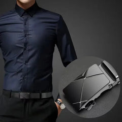 Fashion Business Men'S Belt Genuine Luxury Brand Metal Buckle Belt High-Quality PU Leather Soft Belt With Cargo Pants Jeans