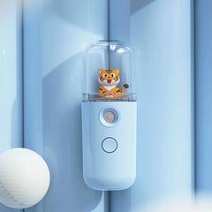 Mini 30mL Face Steamer USB Rechargeable Nano Facial Mister Beauty Portable Humidifier Diffuser Moisturizing Skin Care Tools