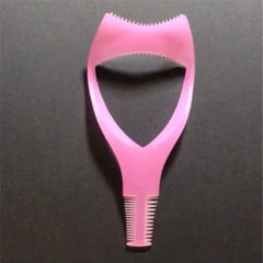 3 In 1 Eyelash Tools Makeup Mascara Shield Guard Curler Applicator Comb Guide Card Makeup Tool 3 Colors Beauty Cosmetic Tool