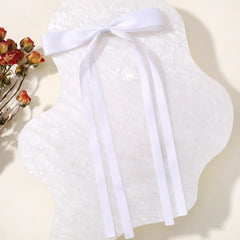 2pcs 2024 New Cute Ribbon Bow Headband Long Tassel Hair Clip Women's Hair Accessories Girls Party Headwear Side Clips Wholesale