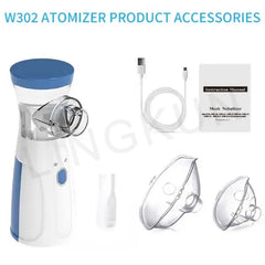 Medical Silent Mesh Nebulizer Handheld Asthma Inhaler Atomizer Children Health Care Mini Portable Nebulizer Humidifier