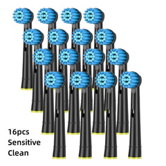 16/20PCS Brush Head nozzles for Oral B Electric Toothbrush Replacement Head Refill Sensitive Floss Cross Action for Oralb