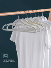 10 pcs /lot Velvet Hangers Non-Slip Clothes Rack Suit Shirt Coat Space Saving Hangers