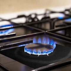 4 Piece Gas Stove Protector Cooker Lid Liner Cleaning Pad For Kitchen Cookware Accessories Pieces Reusable Boiler Hood Protectiv