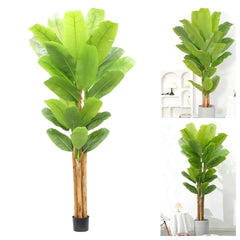 Artificial Banana Tree Artificial Bird Of Paradise Plant Bird Of Paradise Artificial Plant Banana Tree For Home Office Decor