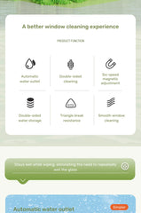 NEW Glass Cleaning Tool Household Brush Double-sided Magnetic Window Cleaner High-rise Building Multifunctional Glass Cleaner