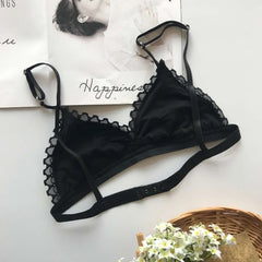SP&CITY Summer Sexy Lace Tube Top Women Hollow Out Bralette Thin Chest Girl Bras Seamless Transparent Lingerie French Underwear
