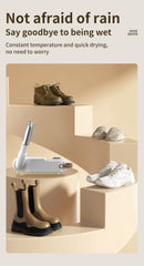 Shoe Dryer Intelligent Timer Adjustable Dryer Quick Drying Deodorizing Sterilizing Shoe Dryer Household Shoe Warmer Heater