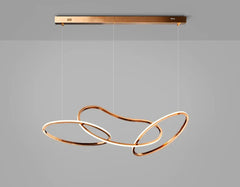 Modern Simplicity Circle LED Pendant Lights for Dining Living Home Decor Hanging Ring Chandelier Lamp Fixture