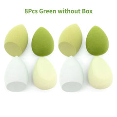 4/8pcs Makeup Sponge Blender Beauty Egg Cosmetic Puff Soft Foundation Sponges Powder Puff Women Make Up Accessories Beauty Tools