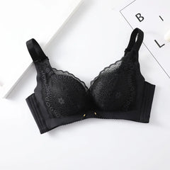 8cm Thickened Non-empty Cup Underwear Small Chest Gather Anti-sagging Hand-cup Bra Adjustable Bra Women