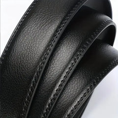 Fashion Business Men'S Belt Genuine Luxury Brand Metal Buckle Belt High-Quality PU Leather Soft Belt With Cargo Pants Jeans