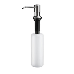 Kitchen Soap Dispensers 500ml Build in Dispenser Soap For Kitchen Bathroom Accessories Stainless Steel Pump Liquid PE Bottle