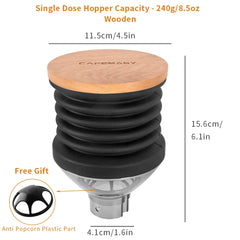 CAFEMASY Coffee Beans Grinder Single Dose Hopper And Bellows Coffee Grinder Bean Bin Blowing Cleaning Tool For Eureka Mignon