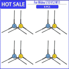 Main Side Brush HEPA Filter Mops Colth Dust Bag For Midea V10 V12 W11Robotic Vacuum Cleaner Accessories