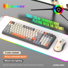 60% wired gaming keyboard, RGB backlight ultra compact mini keyboard, waterproof small compact 61 key keyboard for pc/Mac gamers