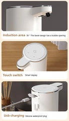 360ML USB Liquid Soap Automatic Dispenser Touchless Infrared Sensor Washing Hand Free Hand Smart Liquid/Foam Machine