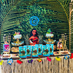 Oceania Vaiana Moana Gift Bags Goodie Bags Candy Sweet Loot Bag Moana Maui Birthday Party Favors Paper Bag Baby Shower