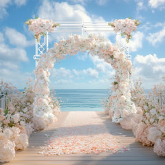 Modern White Wedding Arch Archway Stand Celebration Ceremony Backdrop Stand Garden Trellis Proposal, Bridal Party