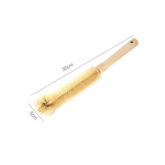 Kitchen cleaning tools Drink bottles Glass scrubbers Cleaning brush Wooden bottle cleaning brush with long handle