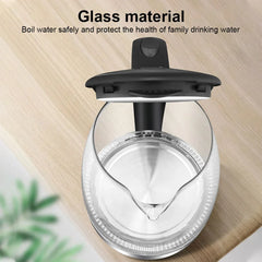 1.8L Electric Kettle 1500-1800W Glass Tea Kettle Water Boiler 220V Auto Shut-Off Electric Kettle Home Kitchen Appliances