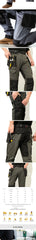Cargo Pants Men Workwear Multi-Pocket Outdoor Hiking Joggers Pants Work Trousers Men with Wear resistant multi pocket Knee Pads