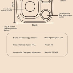 Aromatherapy Diffuser Automatic Scent Sprayer Home Bedroom Toilett Diffuser Spray Air Freshener Deodorizer Diffuser