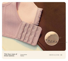 2024 New Push Up Bra for Small Chest Ultra Thick 6CM Padded No Steel Ring Comfortable & Sexy Lift Lingerie for Flat Chest Women